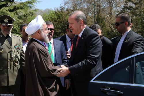 عکس:استقبال رسمی رییس‌جمهوری اسلامی ایران از رییس جمهور ترکیه