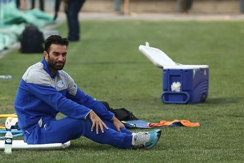 تمرین نکردن عمران‌زاده و حضور یک هوادار سوئدی
