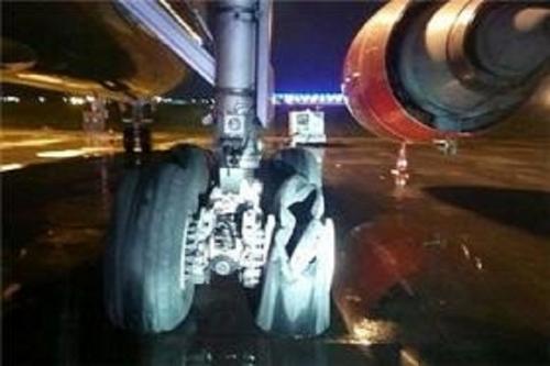 حادثه برای هواپیمای ایرانی در فرودگاه استانبول