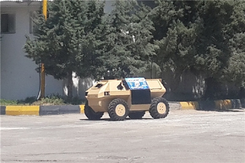 5 دستاورد جدید نیروی زمینی ارتش رونمایی شد/ ویژگی ها و تصویر ربات موشک انداز «نذیر»