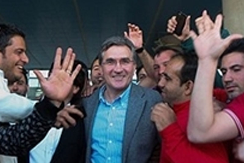 شادی گل پرسپولیسی‌ها با برانکو
