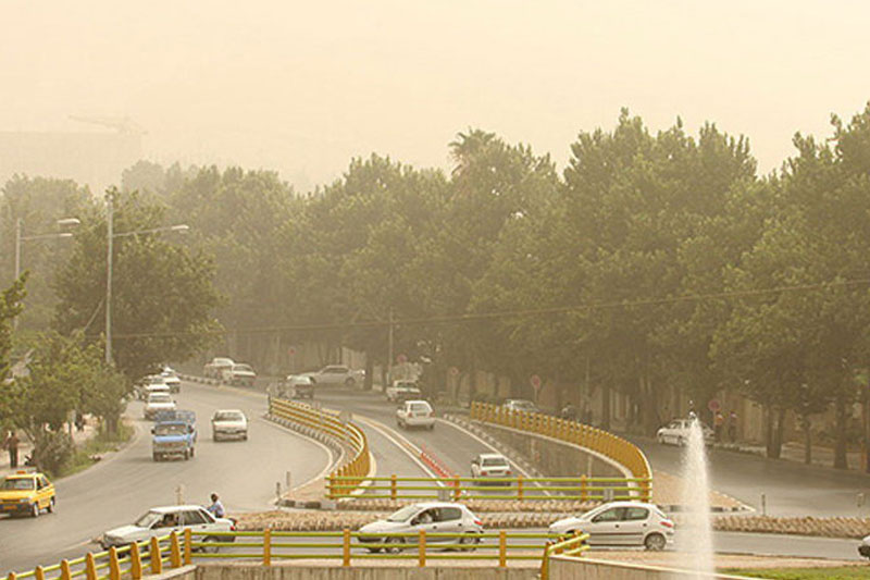 تهران در گرد و غبار 