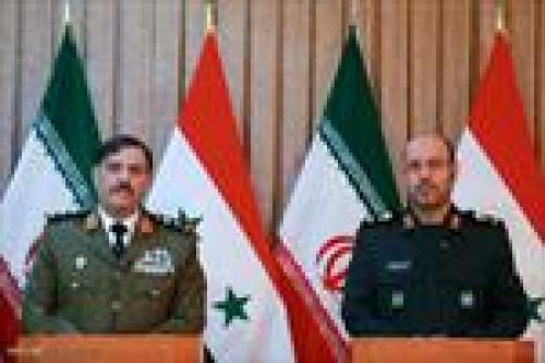 Iran’s def. min. meets Syrian counterpart 