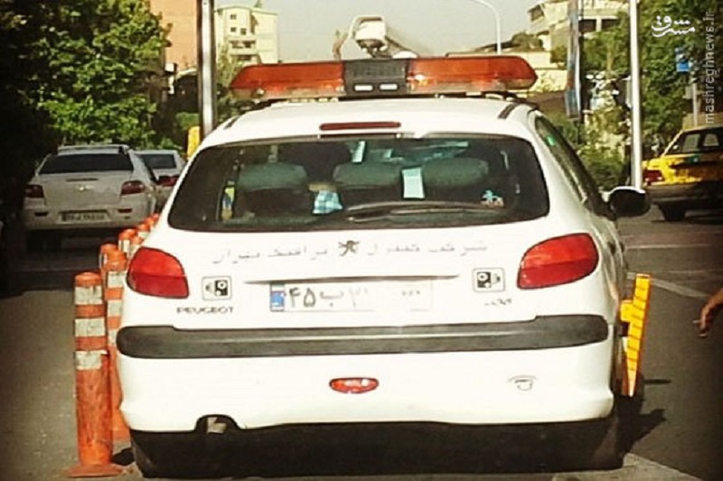 ماشین پلیس‌های دوربین‌دار در تهران+عکس