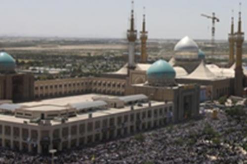 افتتاح صحن اصلی حرم امام خمینی(ره) همزمان با بیست و ششمین سالگرد رحلت بنیانگذار کبیر انقلاب