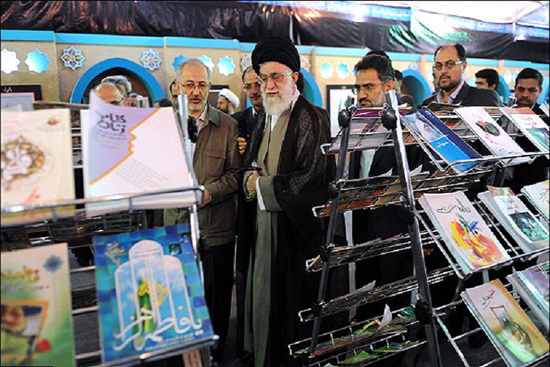 رهبر معظم انقلاب از نمایشگاه کتاب بازدید می‌کند