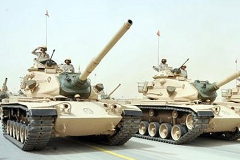 انهدام یک تانک سعودی در حمله قبایل خشمگین یمنی