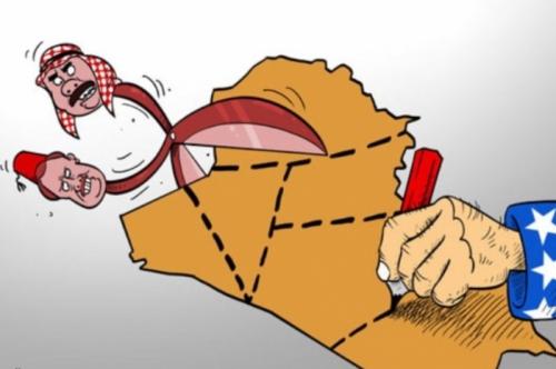 تجزیه عراق و شش کشور منطقه به همراه مصر