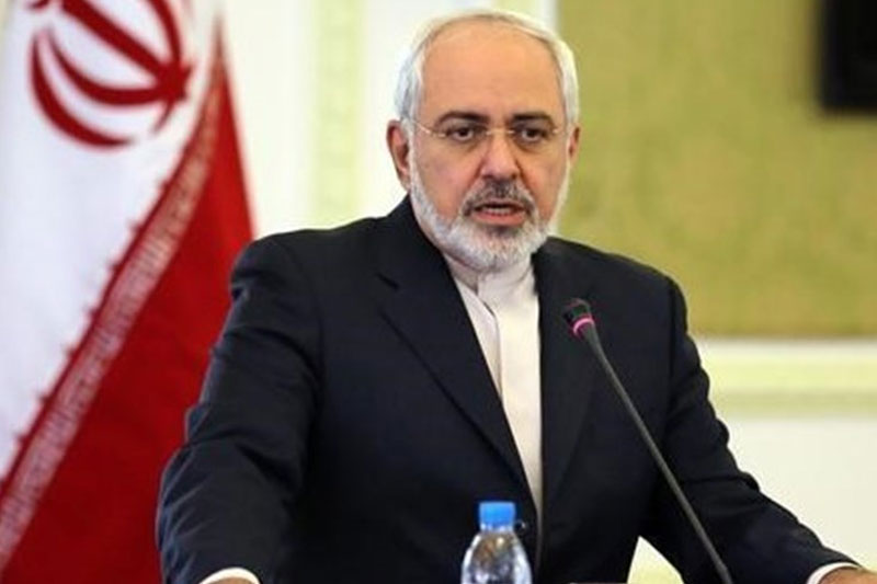 ظریف از صالحی عیادت کرد