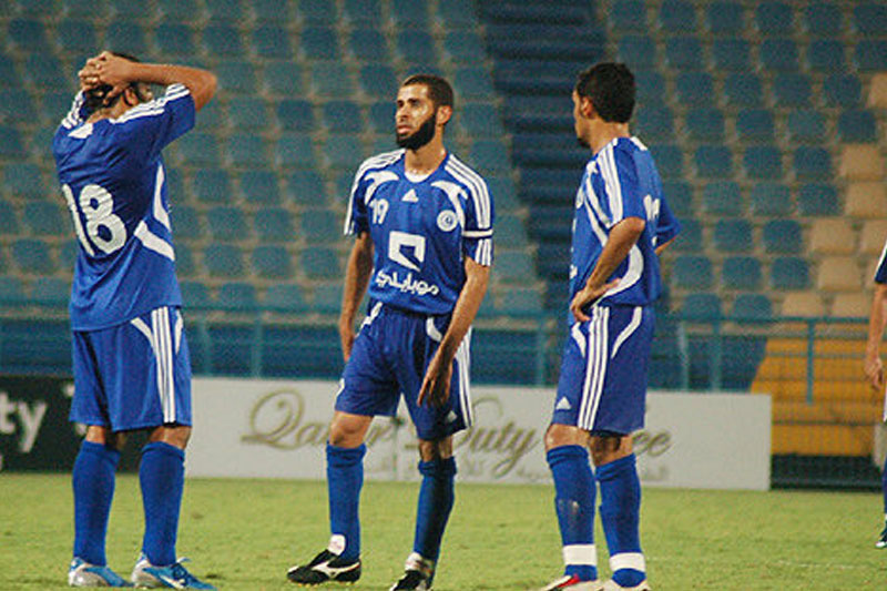 درگیری بازیکنان الهلال با کمک داور بازی با پرسپولیس