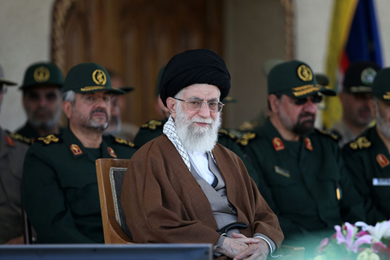 فریاد الله اکبر محسن رضایی، کل دانشگاه امام حسین را به تکبیر کشاند