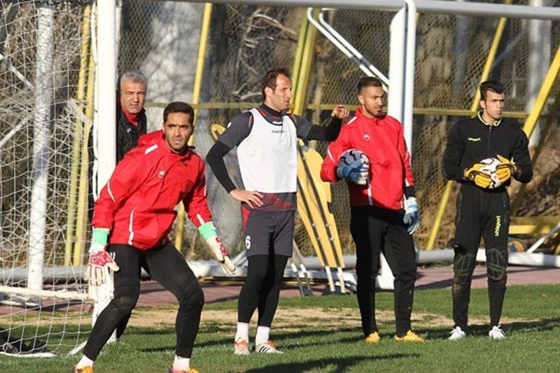 قدیمی‌پور دروازه‌بان دوم پرسپولیس مقابل الهلال