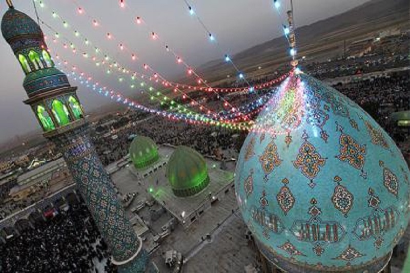 برگزاری مراسم احیای نیمهشعبان در شیراز