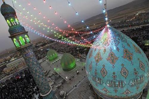 برگزاری مراسم احیای نیمه‌شعبان در شیراز