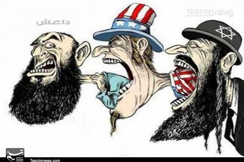 گرافیک:داعش ولد نامشروع صهیونیسم و آمریکا