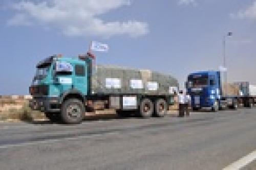 WFP dispatches food to the displaced in Libya 