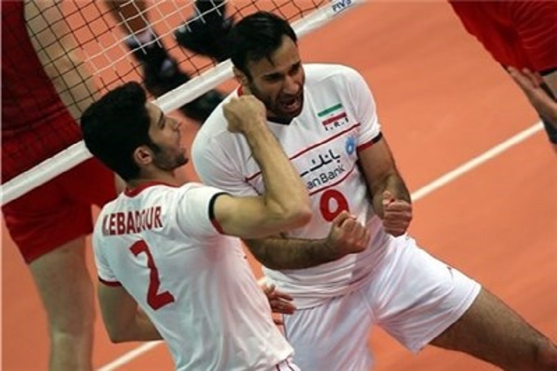 قهرمان المپیک مقابل ایران زانو زد