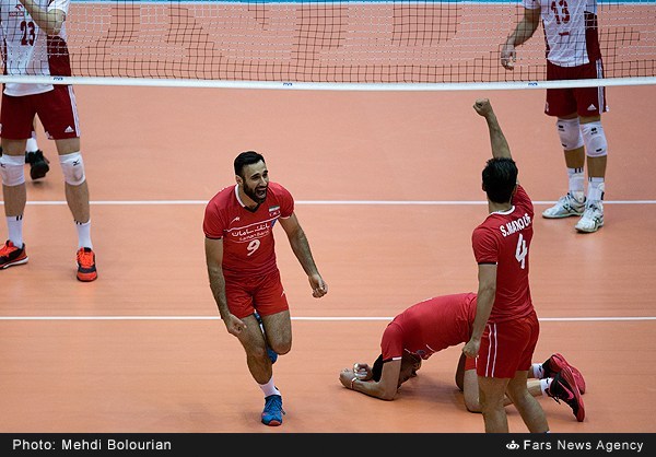 بازتاب پیروزی ایران در سایت فدراسیون جهانی والیبال 