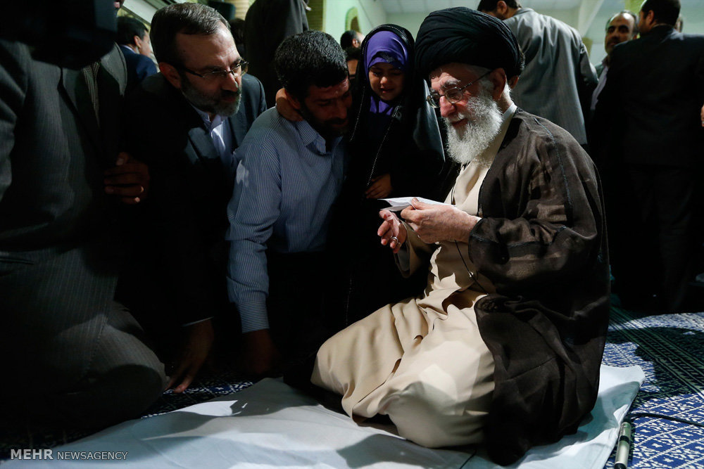 تصویر نامه یک کودک به رهبر انقلاب