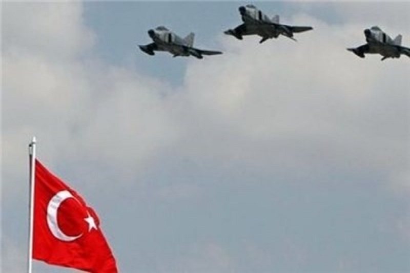 جنگندههای ترکیه مواضع «پ.ک.ک» را در عراق بمباران کردند
