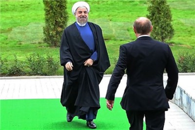 روحانی و پوتین با یکدیگر دیدار می‌کنند