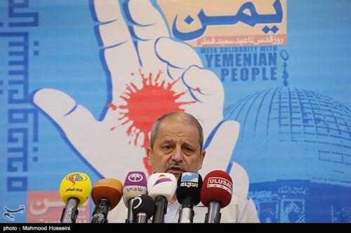 عکس:نشست خبری احمدی مقدم مسئول ستاد پشتیبانی مردمی یمن