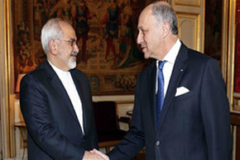 فابیوس: به دعوت ظریف به ایران می‌روم