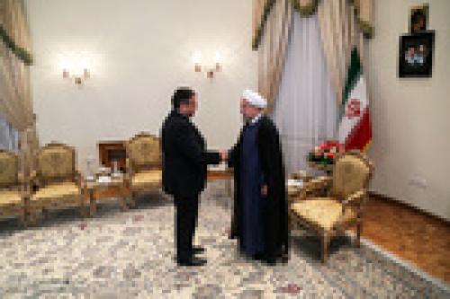 Rouhani meets German vice chancellor 