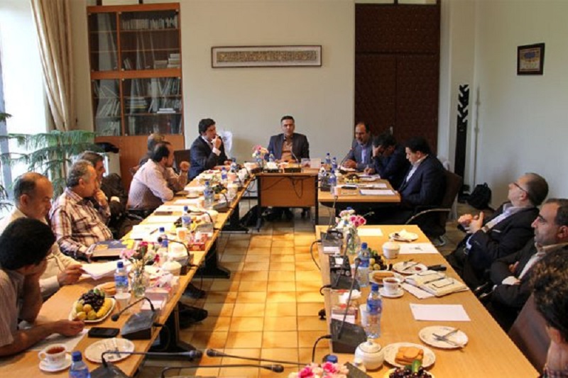 جلسه مدیران سازمان سینمایی در فارابی
