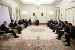 Iran’s president, Italian FM meet 