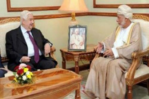 دیدار وزرای خارجه سوریه و عمان در مسقط