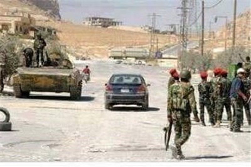 پیشروی جدید ارتش سوریه و مقاومت در داخل شهر الزبدانی