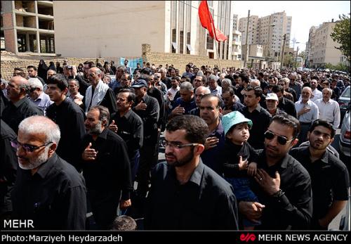 تجمع هیئات مذهبی در دارالشهدای تهران