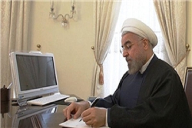 روحانی درگذشت حاج اسماعیل رضایی پدر سه شهید را تسلیت گفت