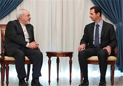 ظریف با بشار اسد دیدار کرد 