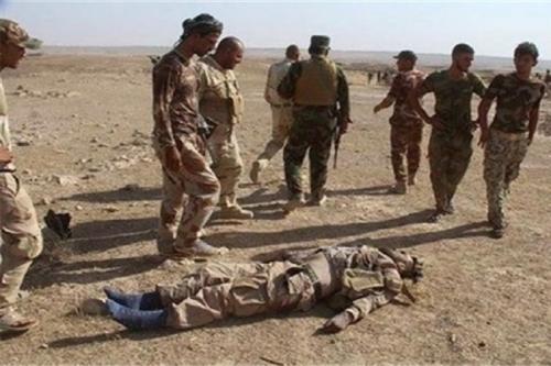 قتلگاه عناصر داعش+تصاویر