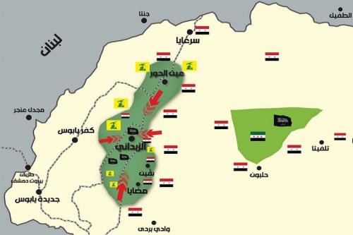 پیشروی‌های کوبنده حزب الله در زبدانی/ تسلیم بیش از 80 تروریست به ارتش سوریه و حزب الله+تصاویر