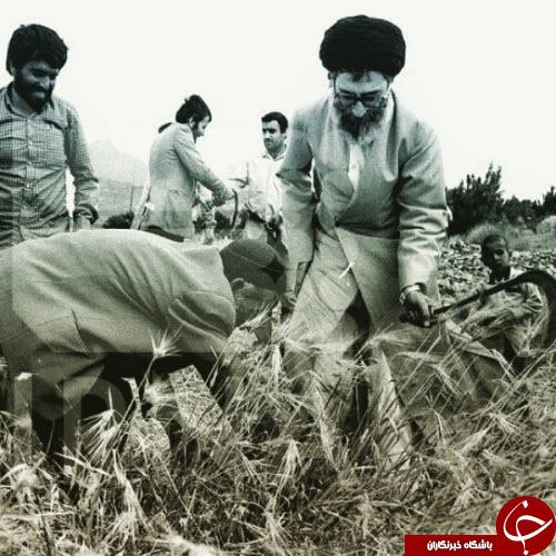 تصاویر کمتر دیده‌شده از رهبر انقلاب 